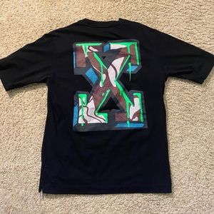 Black Off white arrow t-shirt